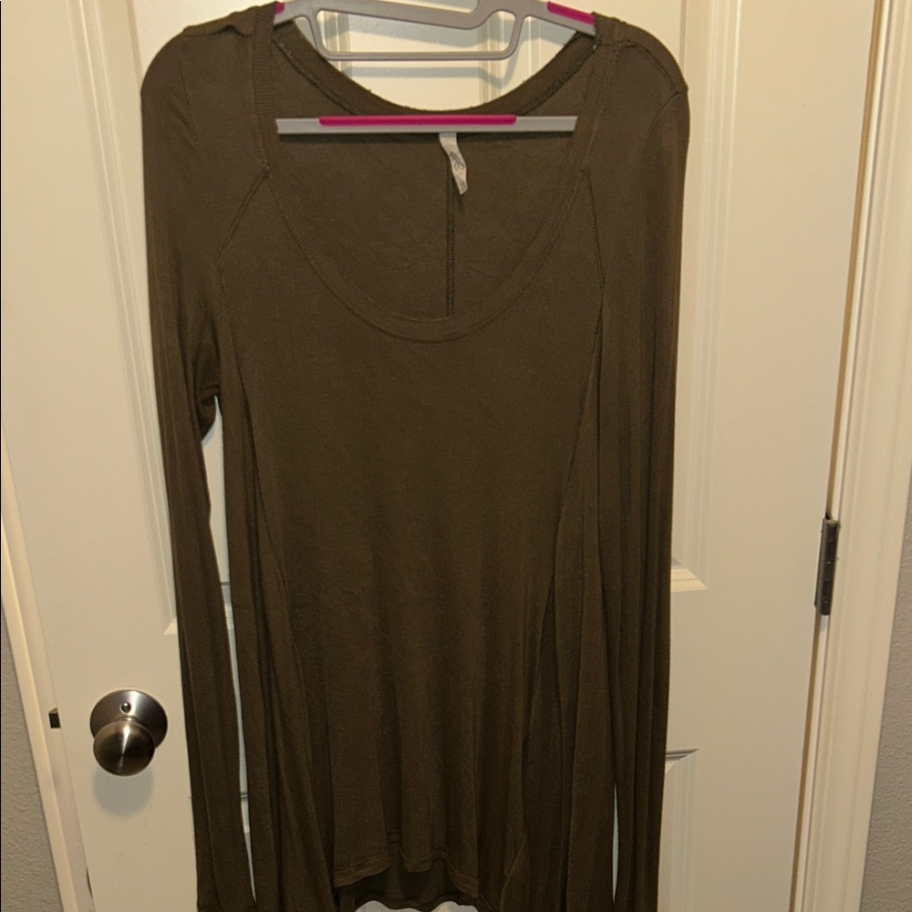 Olive Long Sleeve Tee